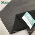 OEKO 40 degree Enzyme wash dry cleaning PA power plain weave fusible interlining fabric for men and women suits